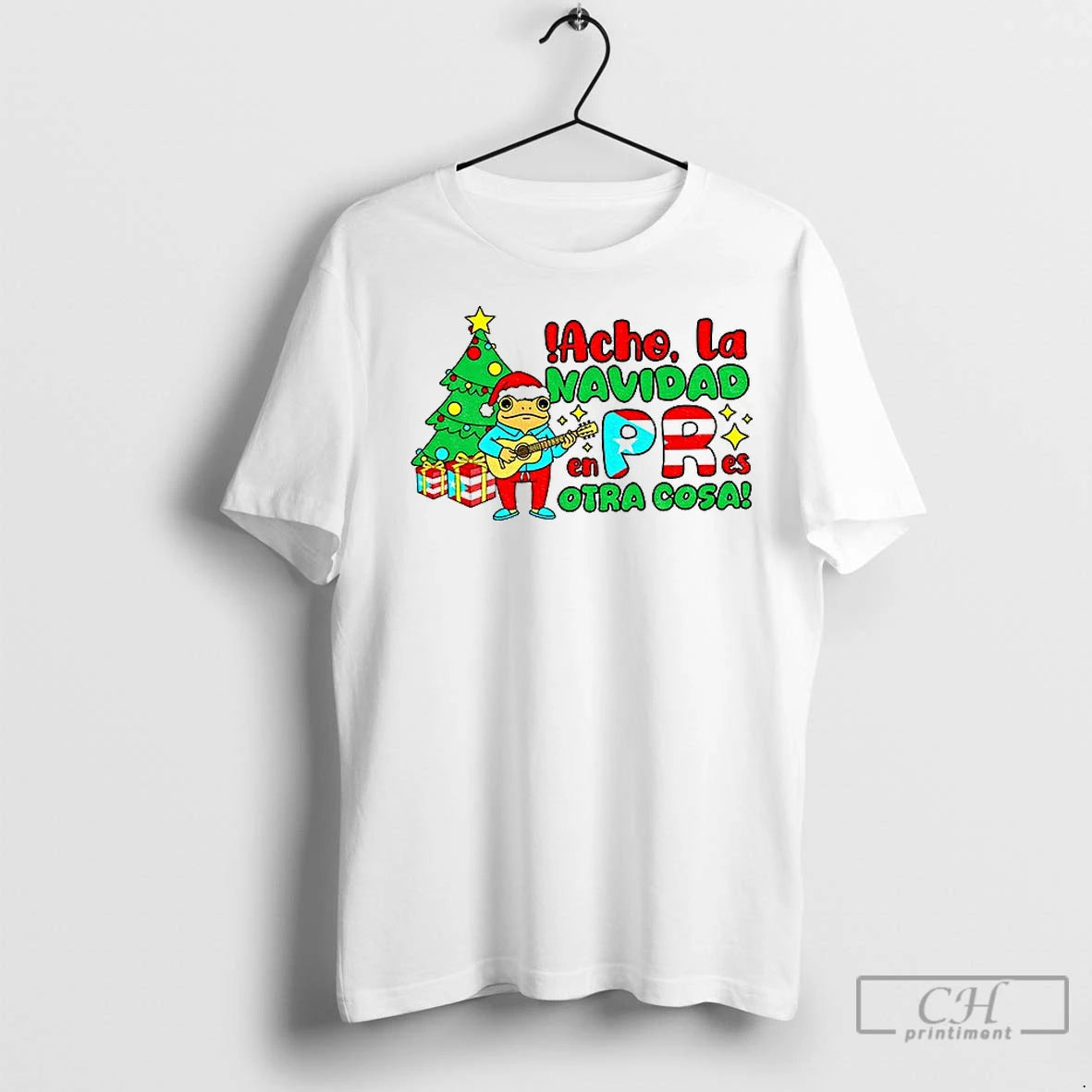 Classic Bad Bunny Puerto Rican Acho La Navidad En Pr Es Otra Cosa Merry T-Shirts, Hoodie, Sweatshirt