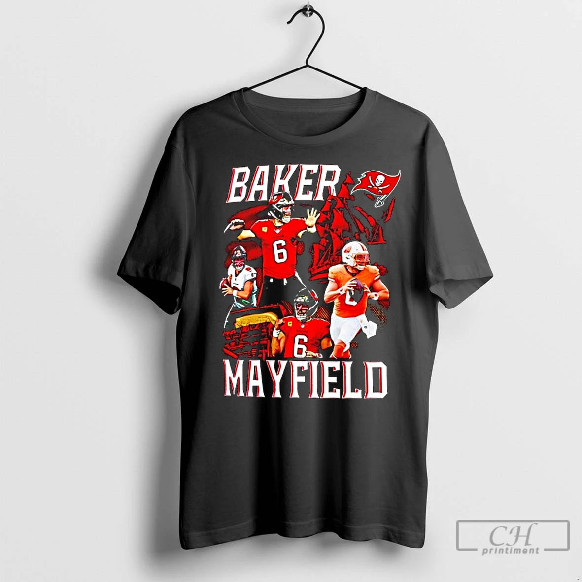 Classic Baker Mayfield Black Tampa Bay Buccaneers Notorious Player T-Shirts, Hoodie, Sweatshirt | InkNestWear.com