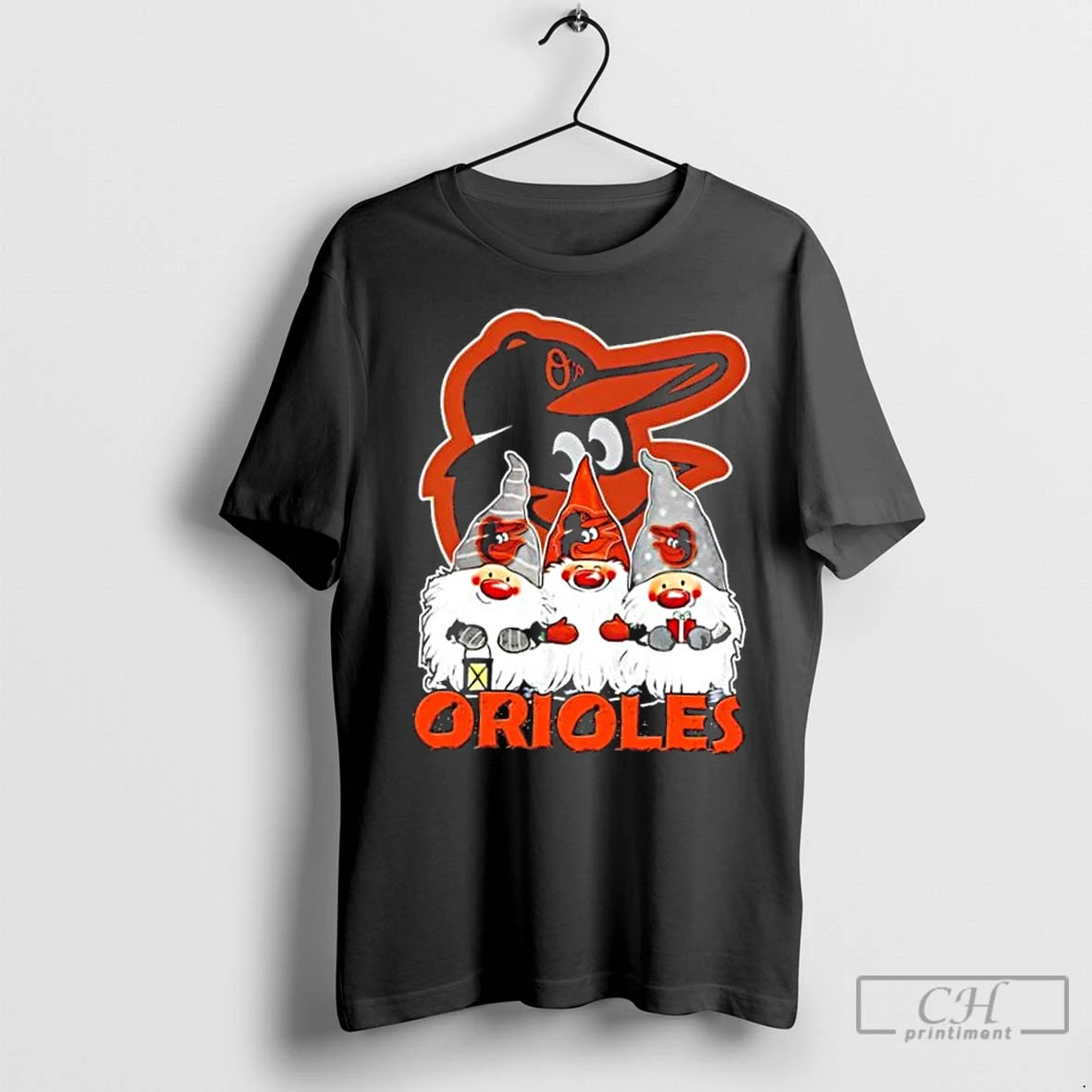 Classic Baltimore Orioles X Gnomes Xmas Christmas T-Shirts, Hoodie, Sweatshirt | InkNestWear.com