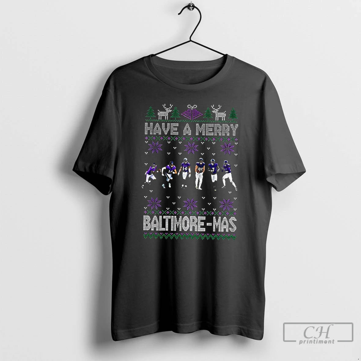 Classic Baltimore Ravens Football Have A Merry Baltimore Mas Merry Christmas T-Shirts, Hoodie, Sweatshirt | InkNestWear.com