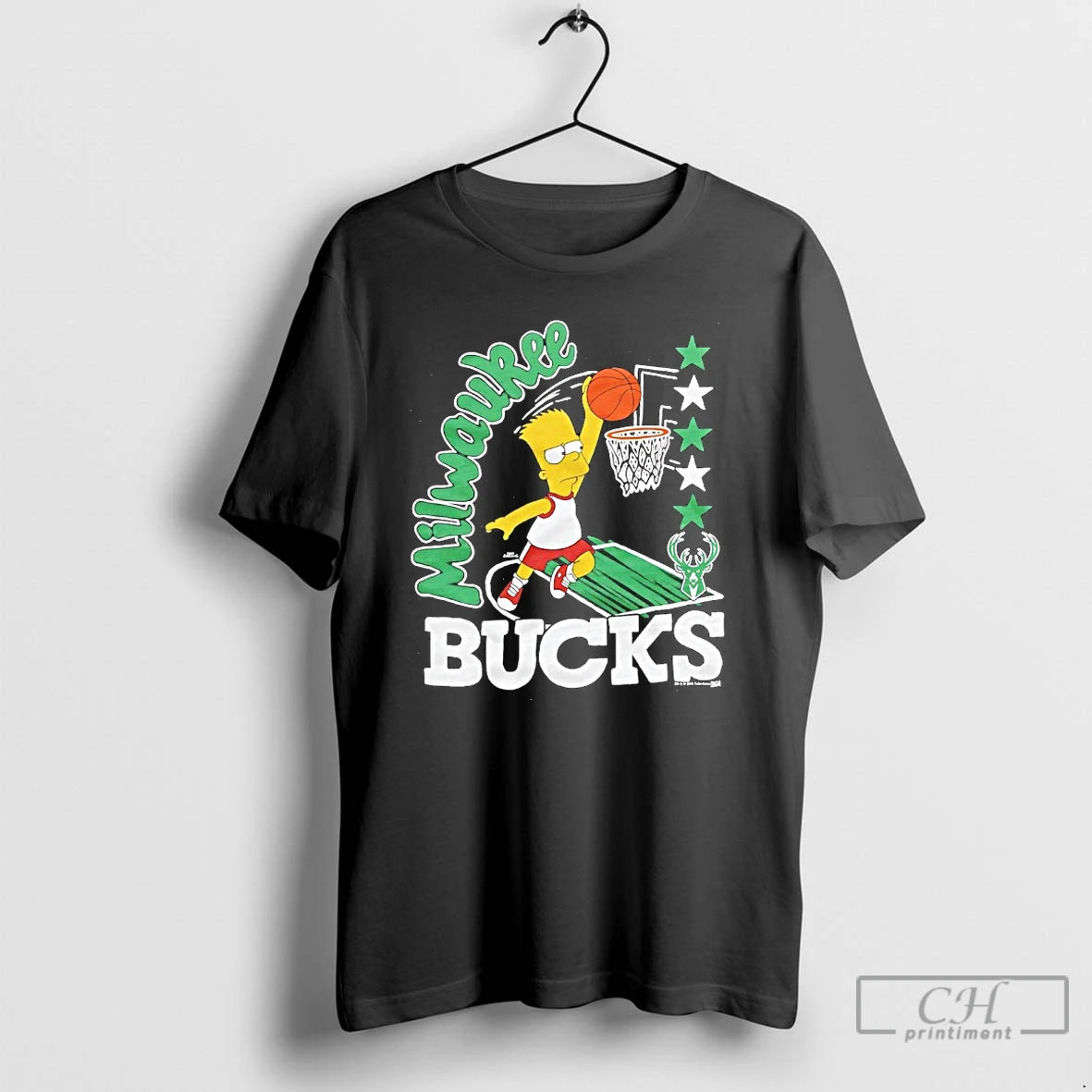 Classic Bart Simpson X Milwaukee Bucks Basketball T-Shirts, Hoodie, Sweatshirt | InkNestWear.com