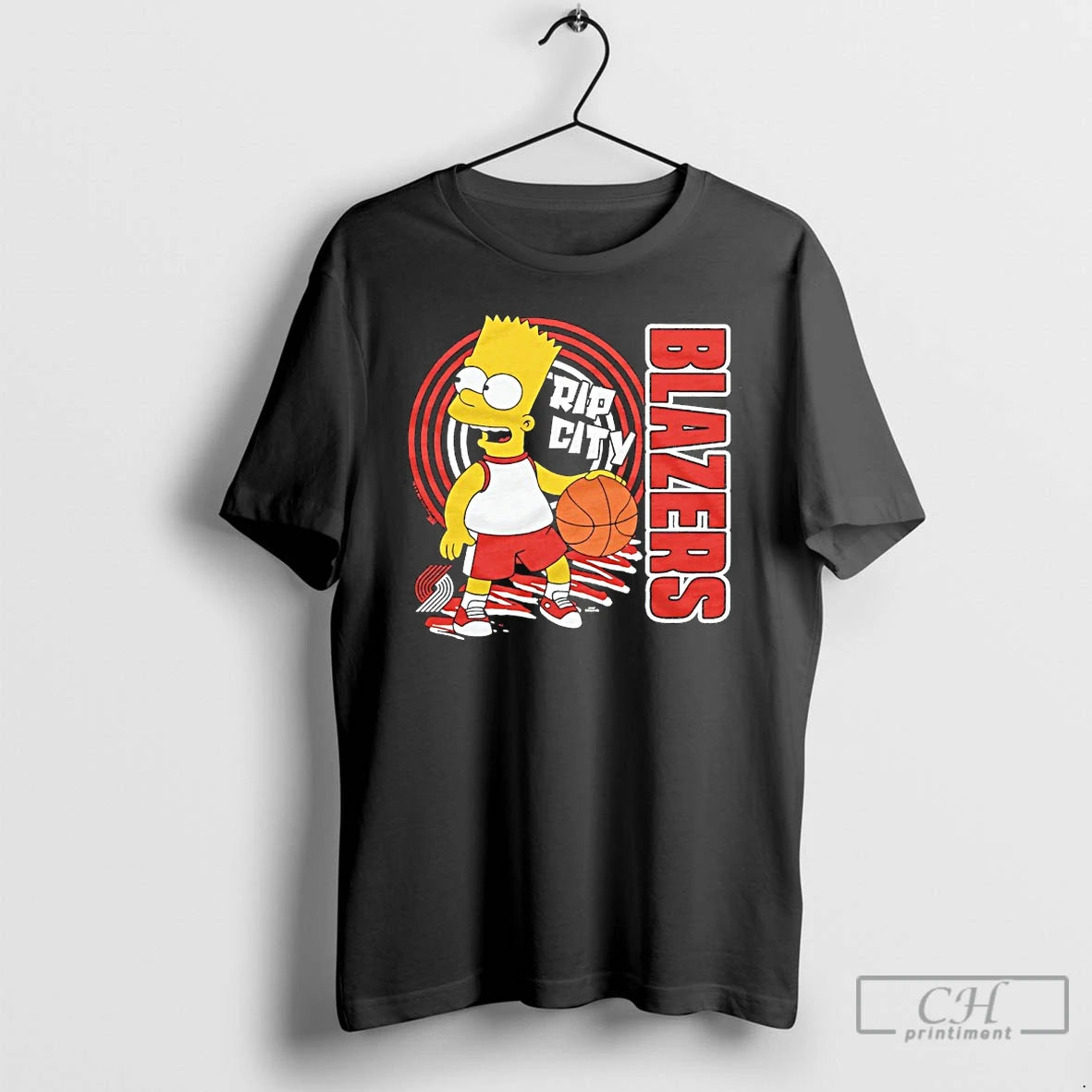 Classic Bart Simpson X Portland Trail Blazers Rip City T-Shirts, Hoodie, Sweatshirt | InkNestWear.com