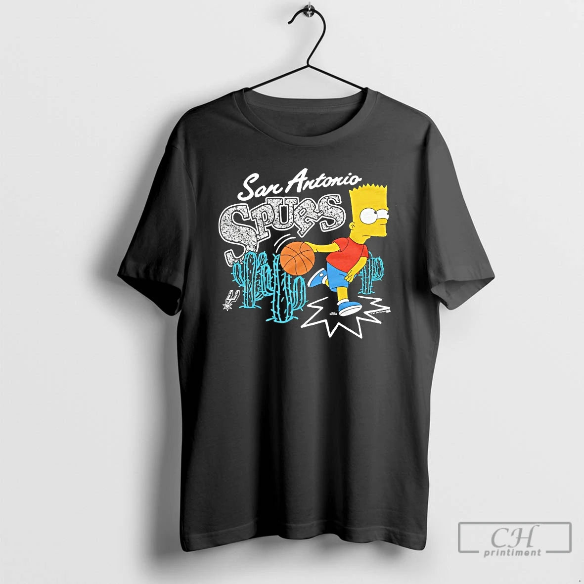 Classic Bart Simpson X San Antonio Spurs Basketball T-Shirts, Hoodie, Sweatshirt | InkNestWear.com