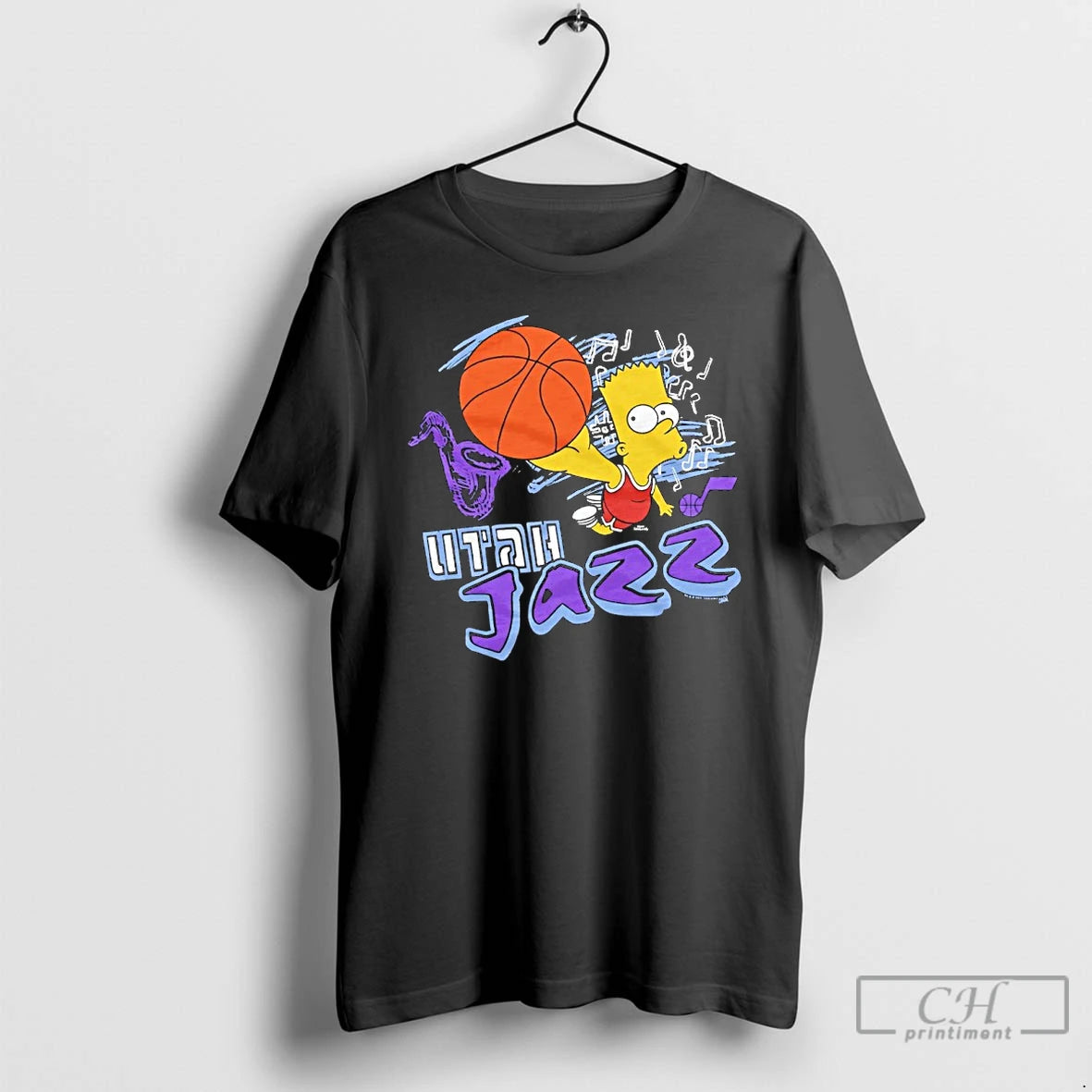 Classic Bart Simpson X Utah Jazz Basketball T-Shirts, Hoodie, Sweatshirt | InkNestWear.com