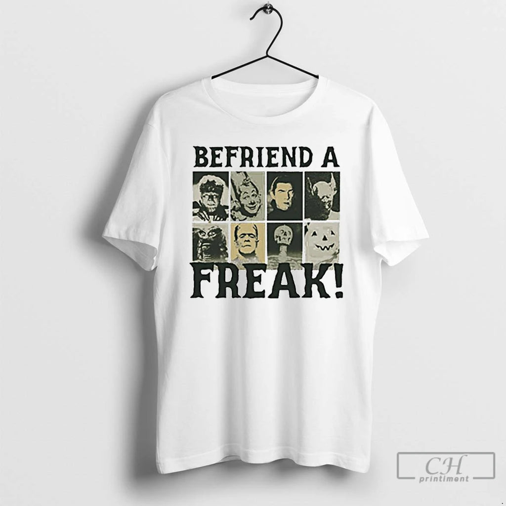 Classic Befriend A Freak Halloween Ornaments T Shirts Hoodie, Sweatshirt | InkNestWear.com