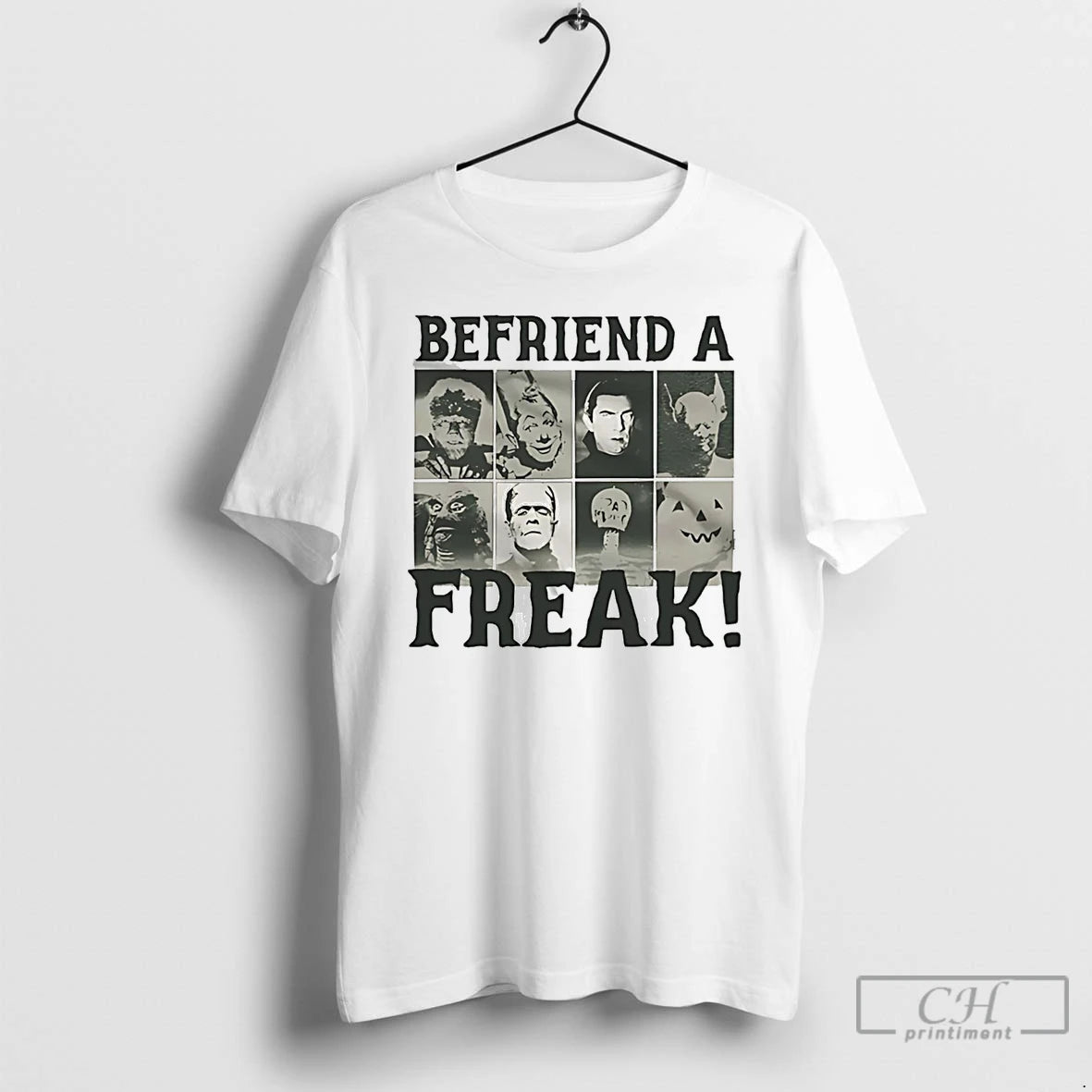 Classic Befriend A Freak Halloween T Shirts Hoodie, Sweatshirt | InkNestWear.com