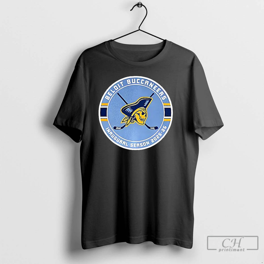 Classic Beloit Buccaneers Inaugural Season 2025 2026 Logo T Shirts Hoodie, Sweatshirt | InkNestWear.com