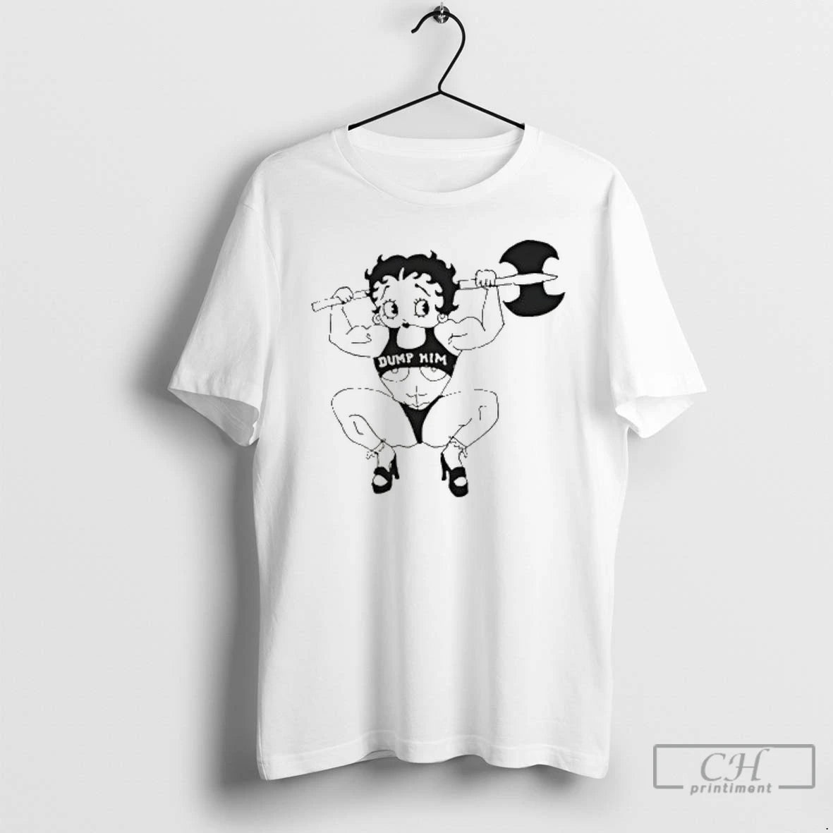 Classic Betty Boop Dump Him T Shirts Hoodie, Sweatshirt | InkNestWear.com