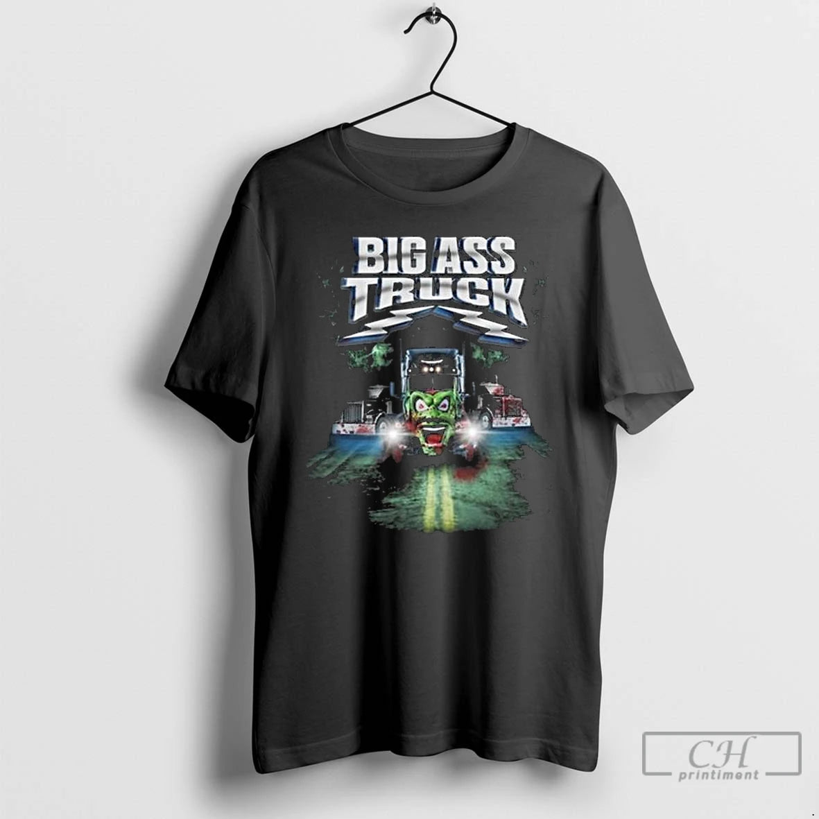 Classic Big Ass Truck Maxoverdrive Halloween 2025 Long Sleve T Shirts Hoodie, Sweatshirt | InkNestWear.com