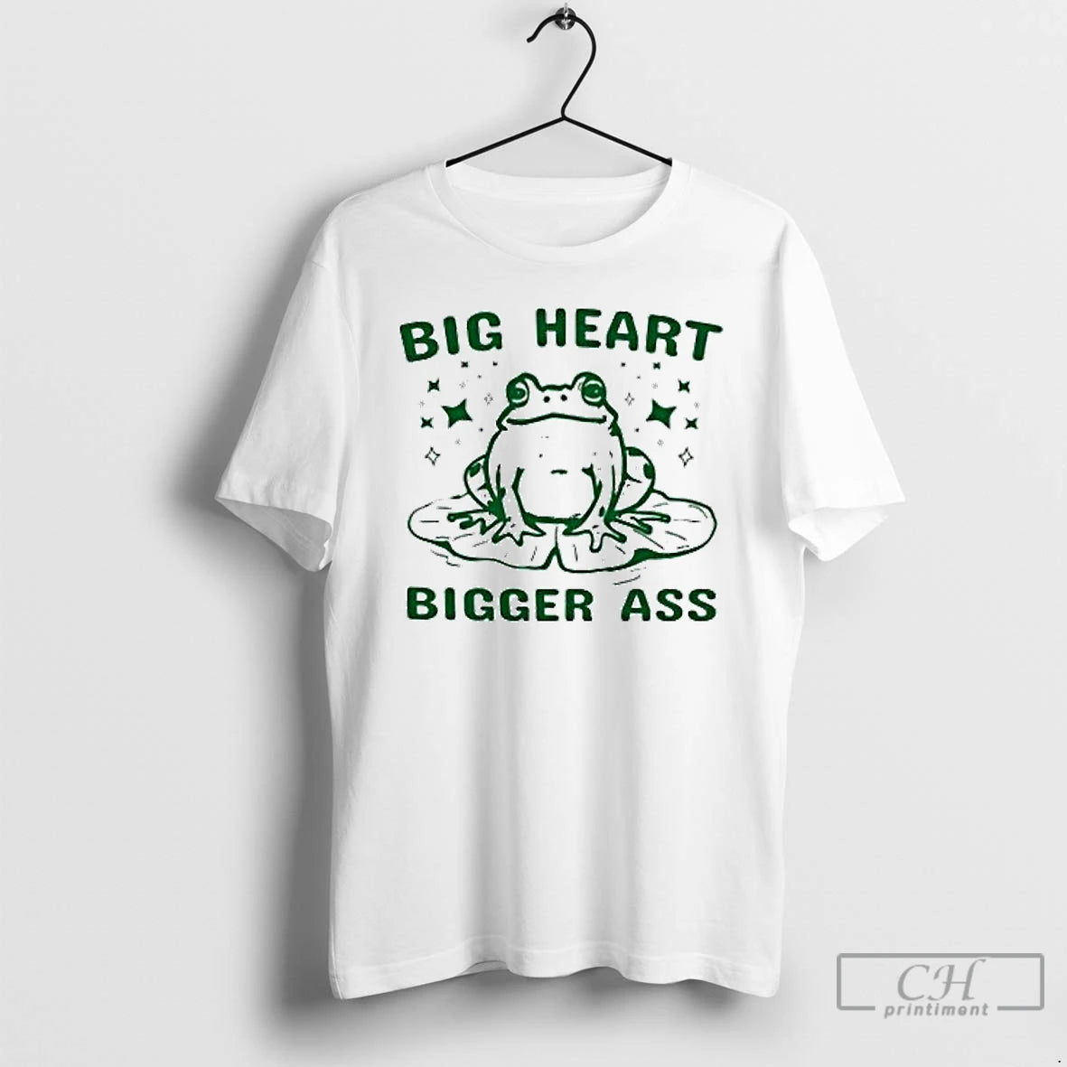 Classic Big Heart Bigger Ass Frog T Shirts Hoodie, Sweatshirt | InkNestWear.com