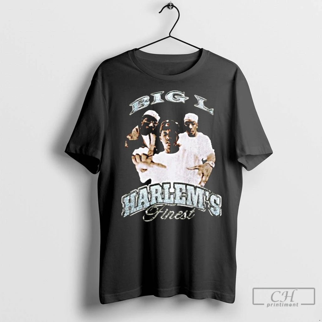 Classic Big L Harlems Finest T-Shirts, Hoodie, Sweatshirt | InkNestWear.com