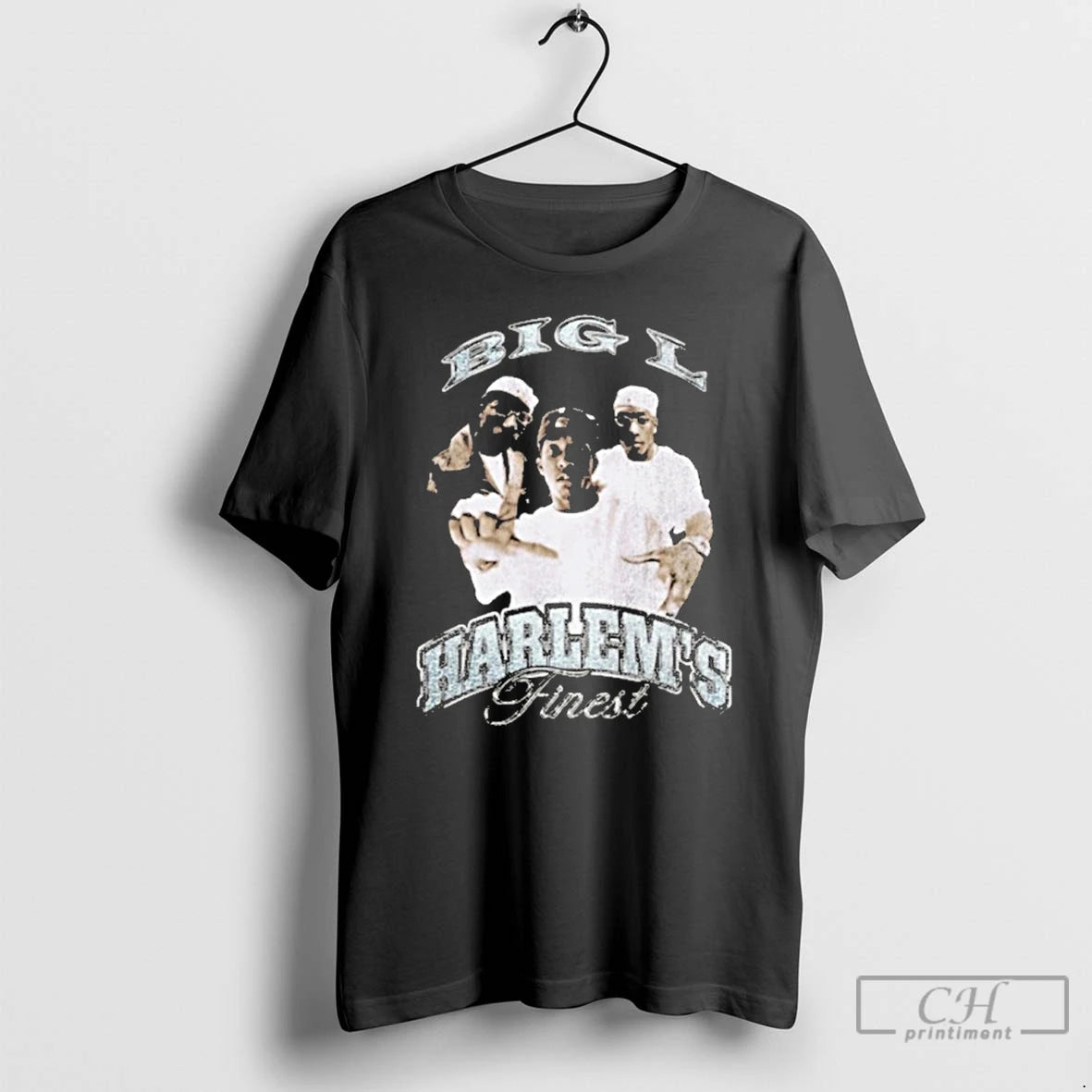 Classic Big L Harlems Finest T Shirts Hoodie, Sweatshirt | InkNestWear.com