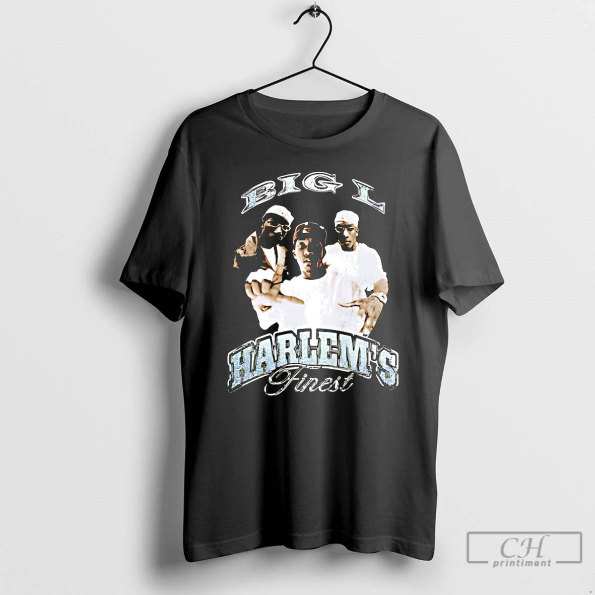 Classic Big L Harlems Finest Graphic T Shirts Hoodie, Sweatshirt | InkNestWear.com