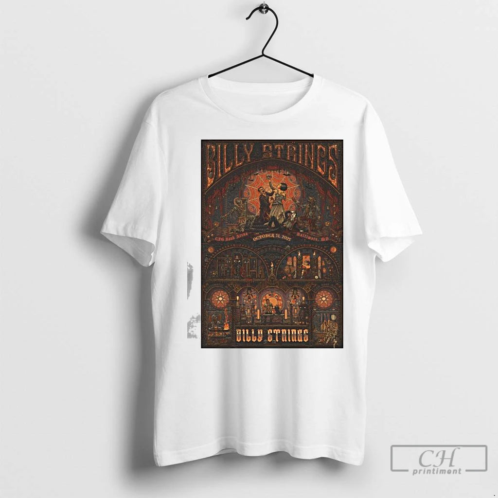 Classic Billy Strings Band Baltimore Md October 31 2025 T-Shirts, Hoodie, Sweatshirt | InkNestWear.com