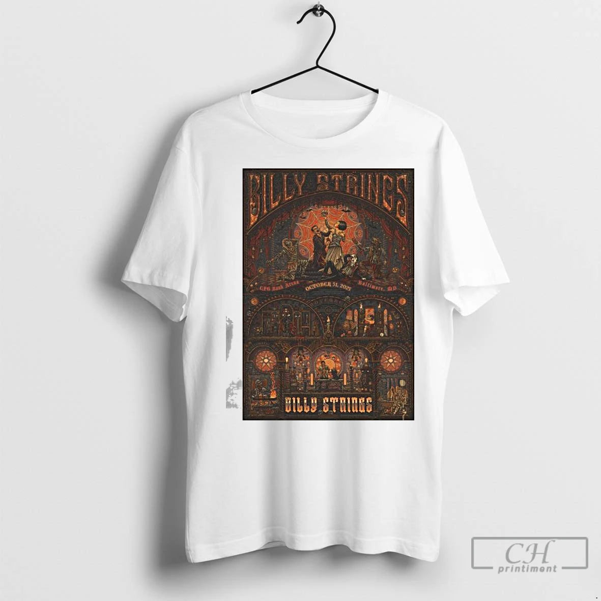 Classic Billy Strings Band Baltimore Md October 31 2025 T-Shirts, Hoodie, Sweatshirt | InkNestWear.com