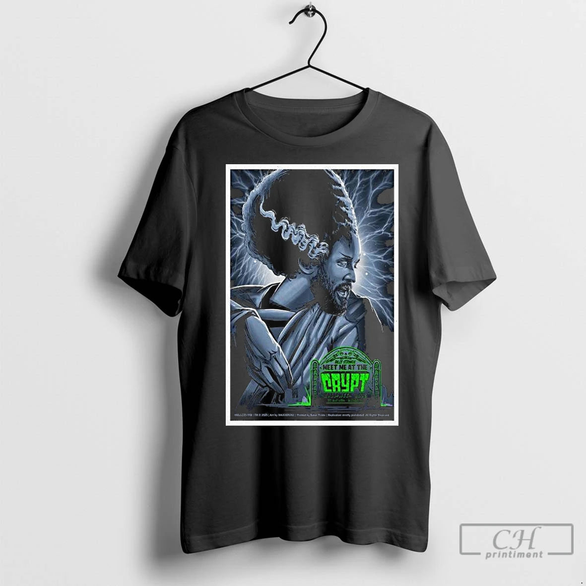 Classic Billy Strings Meet Me At The Crypt Halloween Baltimore 2025 Long Sleve T-Shirts, Hoodie, Sweatshirt | InkNestWear.com
