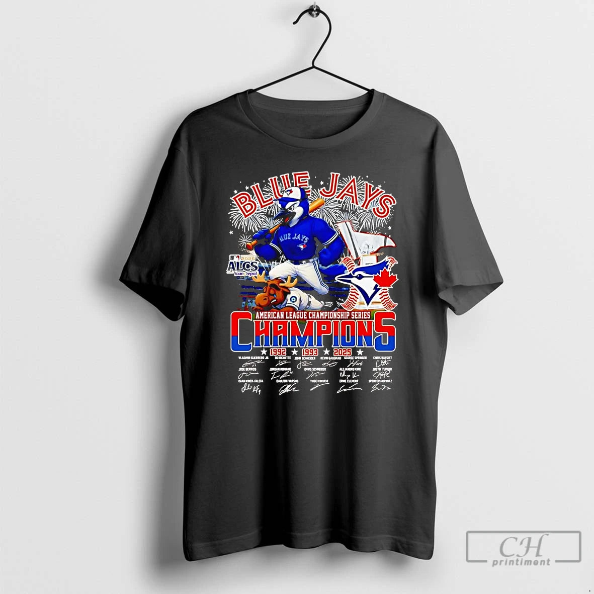 Classic Blue Jays 2025 Al Championship Series Champions T Shirts Hoodie, Sweatshirt | InkNestWear.com