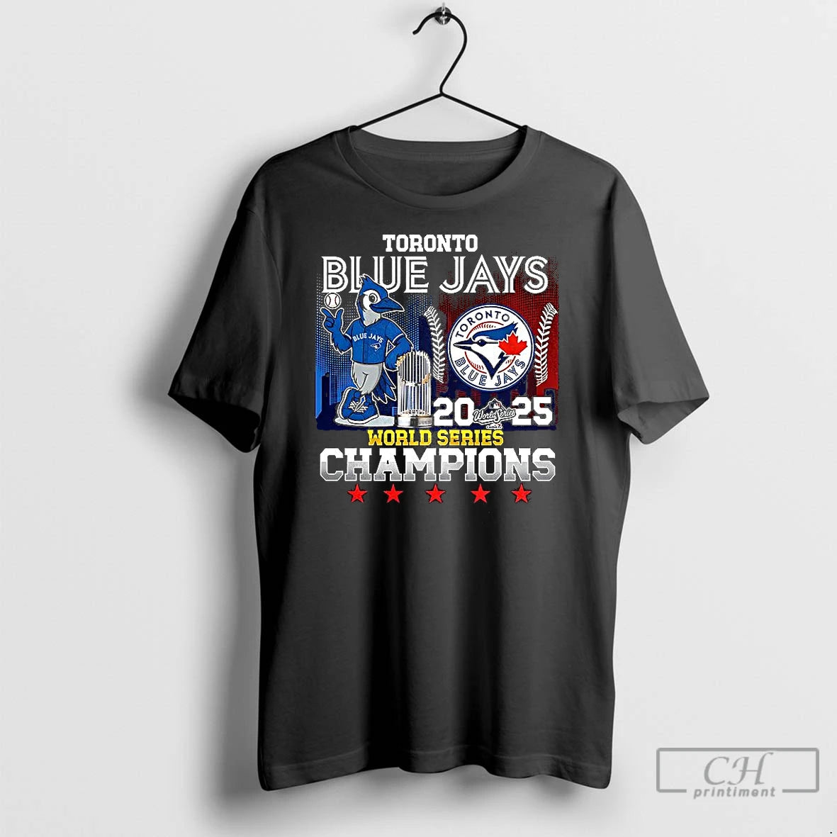 Classic Blue Jays World Series 5x Champions 2025 Trophy T-Shirts, Hoodie, Sweatshirt | InkNestWear.com