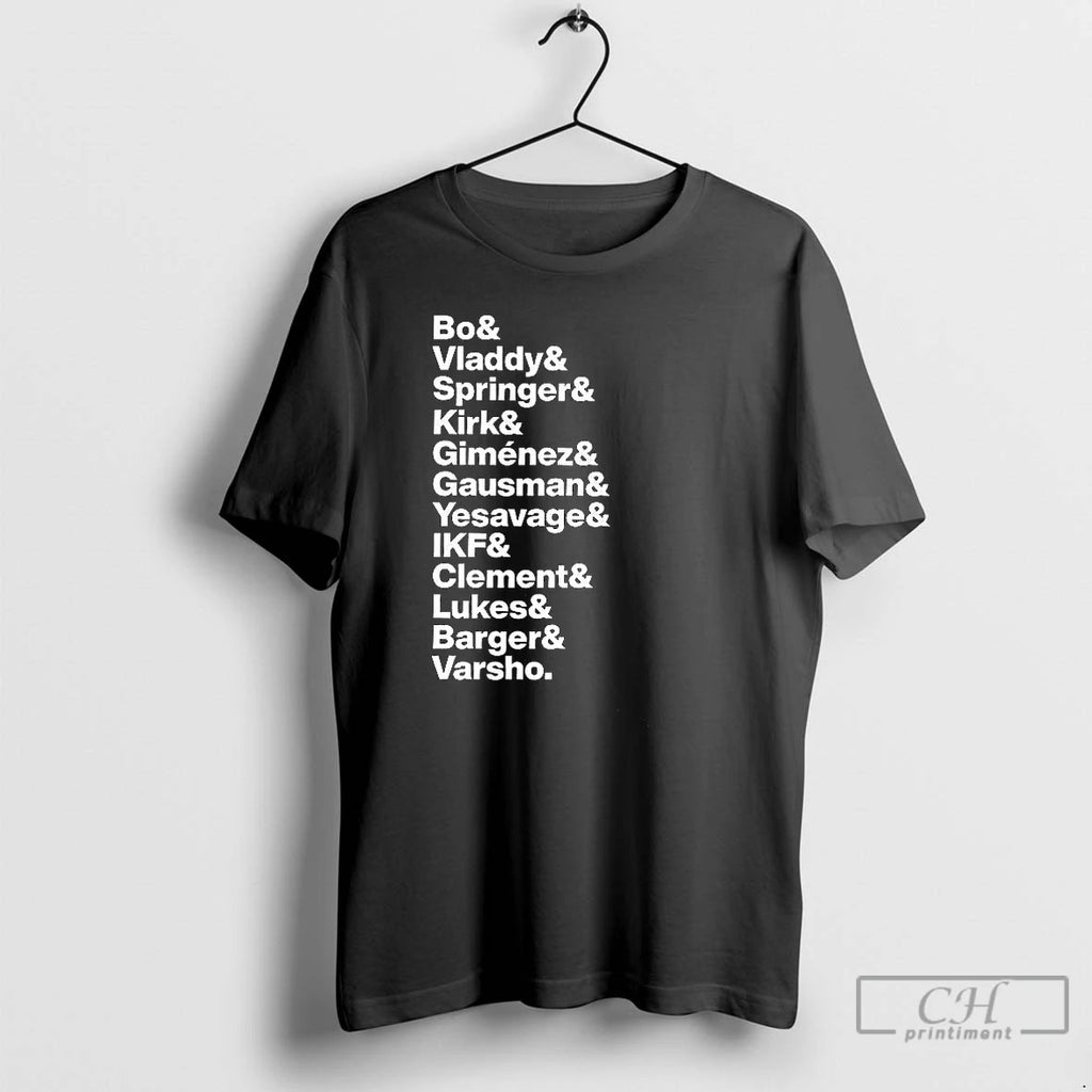 Classic Bo Vladdy Springer Kirk And Gimenez T Shirts Hoodie, Sweatshirt | InkNestWear.com