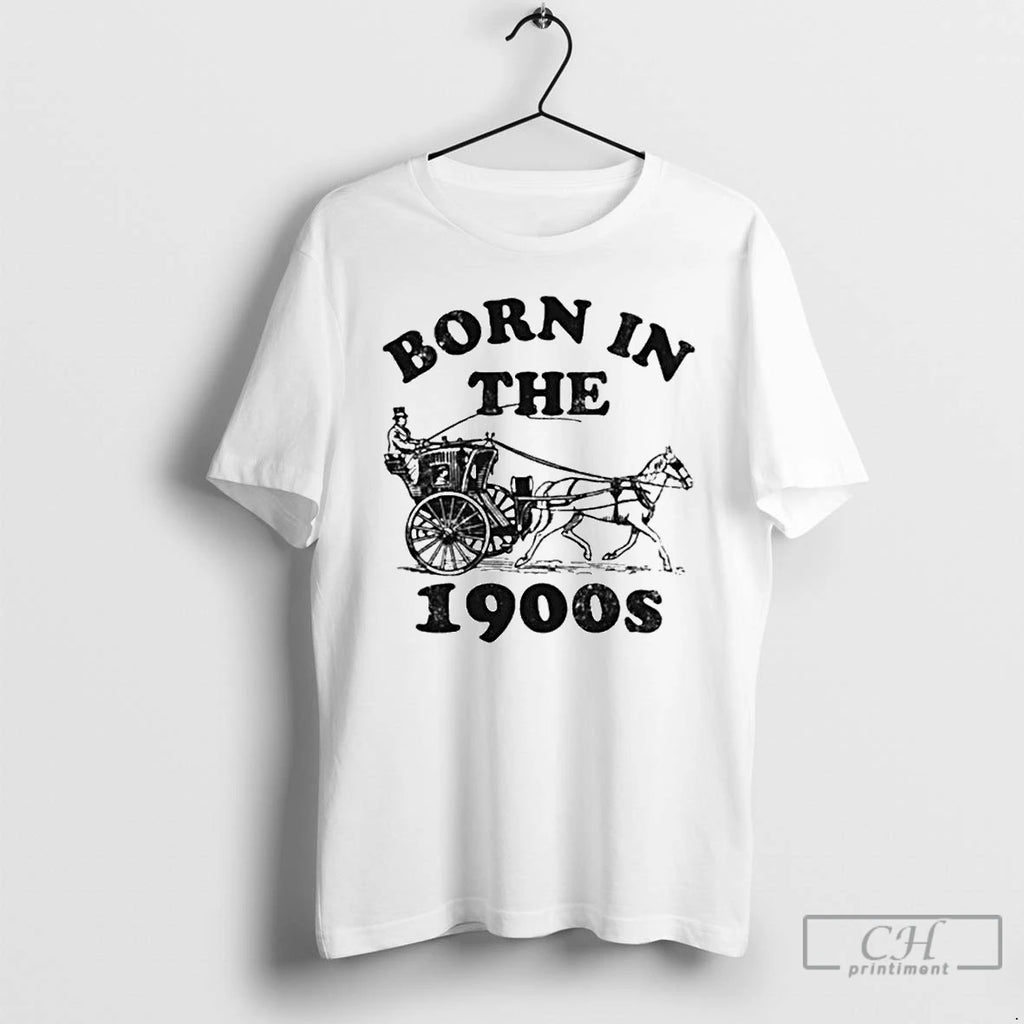 Classic Born In The 1900s Horse Drawn Carriage Ornaments T Shirts Hoodie, Sweatshirt | InkNestWear.com