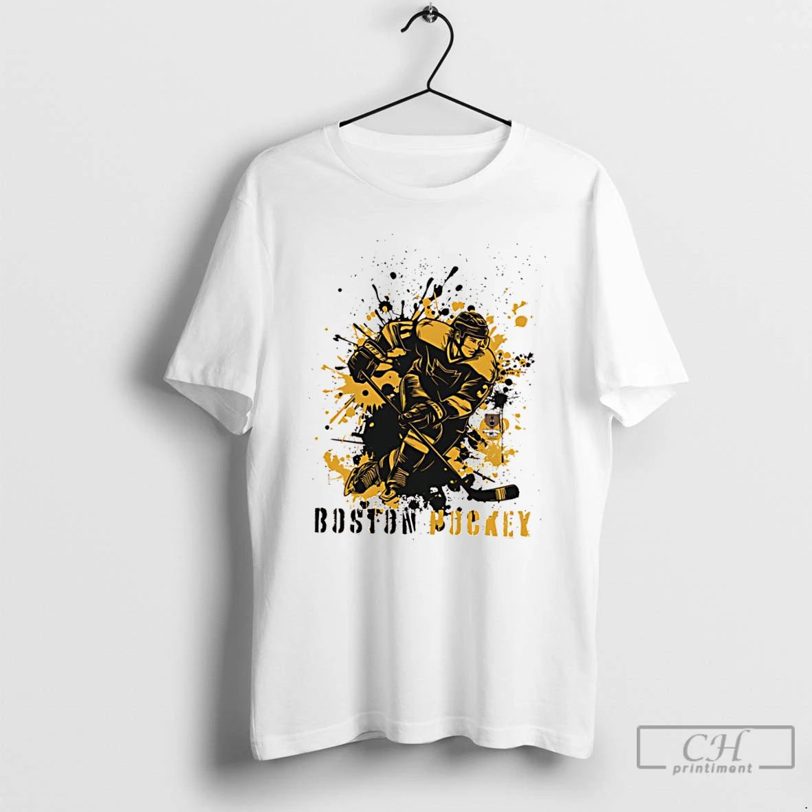 Classic Boston Bruins Ice Hockey Team Splatter Paint T Shirts Hoodie, Sweatshirt | InkNestWear.com
