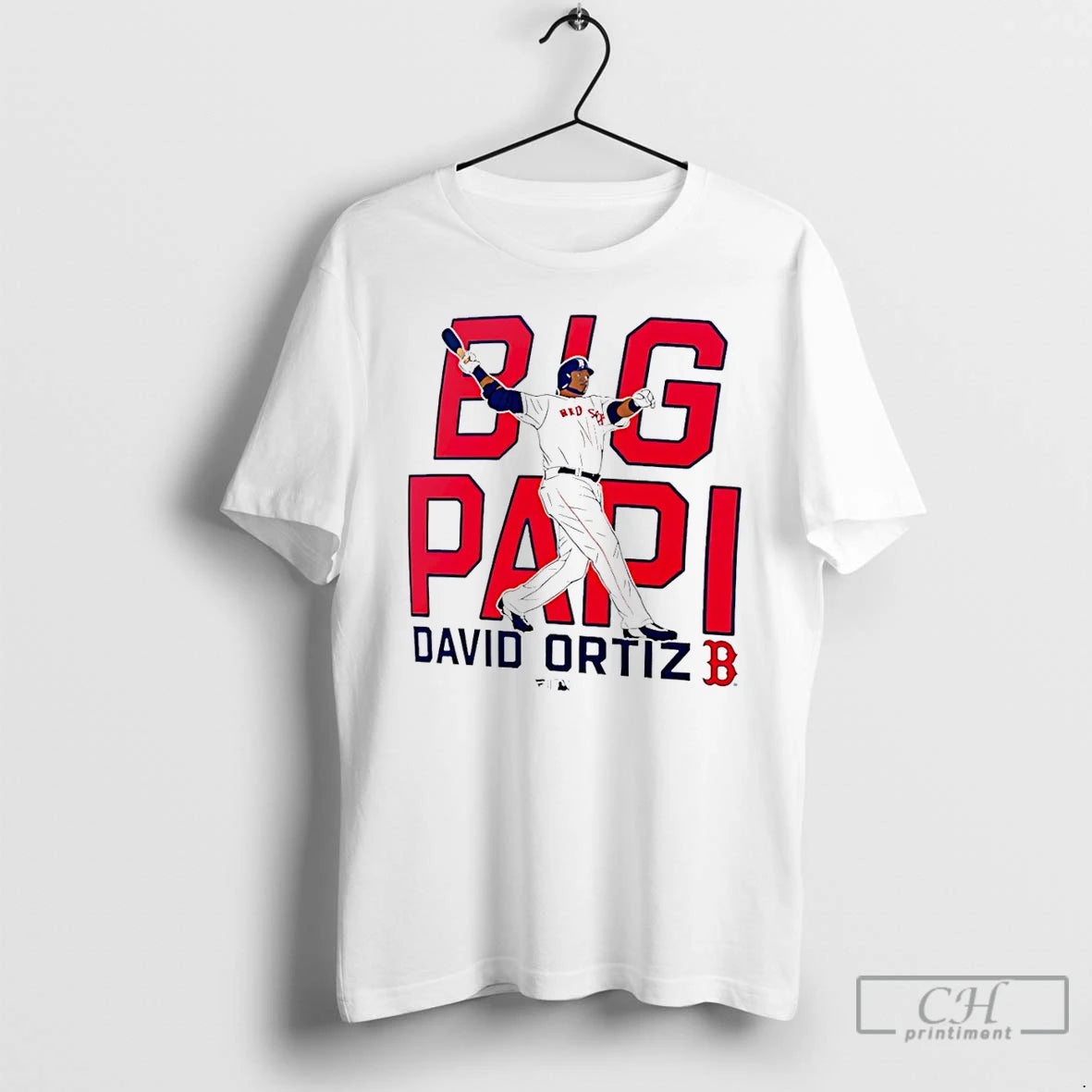 Classic Boston Red Sox David Ortiz Big Papi Cartoon T-Shirts, Hoodie, Sweatshirt | InkNestWear.com
