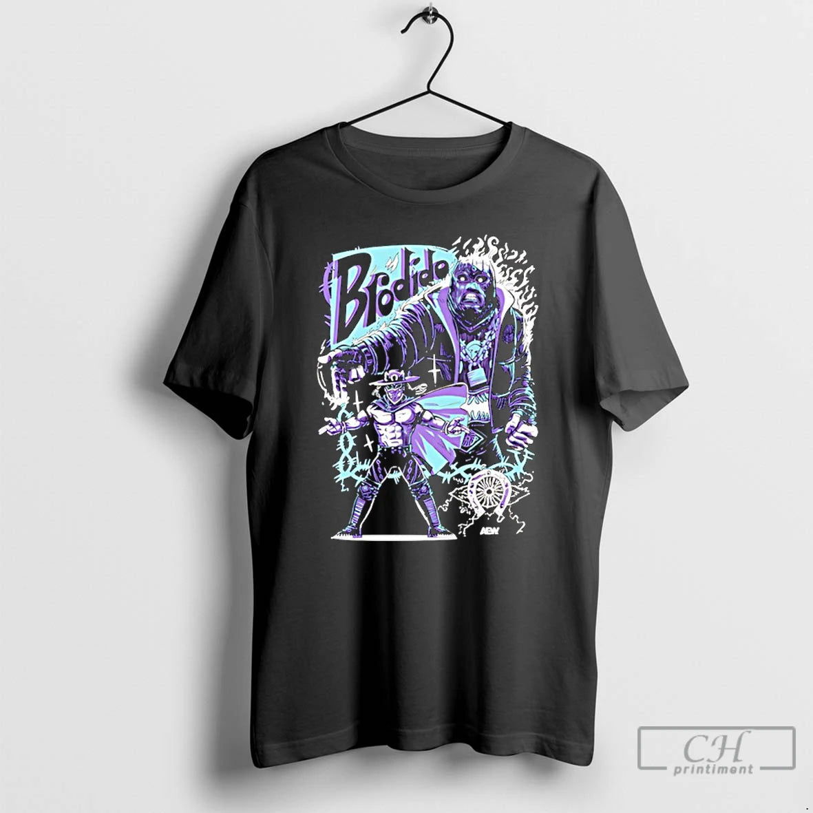 Classic Brodido Bad Hombres Blue Halloween T Shirts Hoodie, Sweatshirt | InkNestWear.com