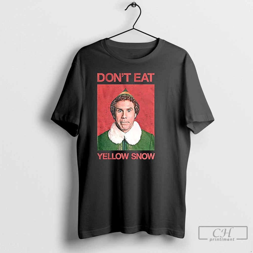 Classic Buddy The Elf 2003 Dont Eat Yellow Snow Christmas T-Shirts, Hoodie, Sweatshirt | InkNestWear.com