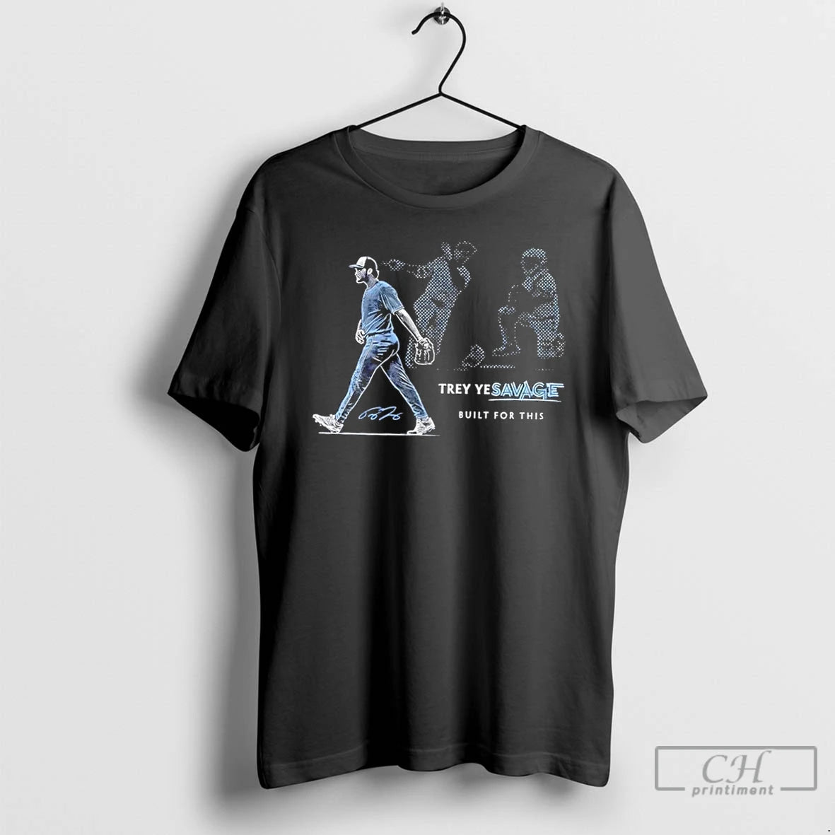 Classic Built For This Trey Yesavage Toronto Blue Jays Signature T Shirts Hoodie, Sweatshirt | InkNestWear.com