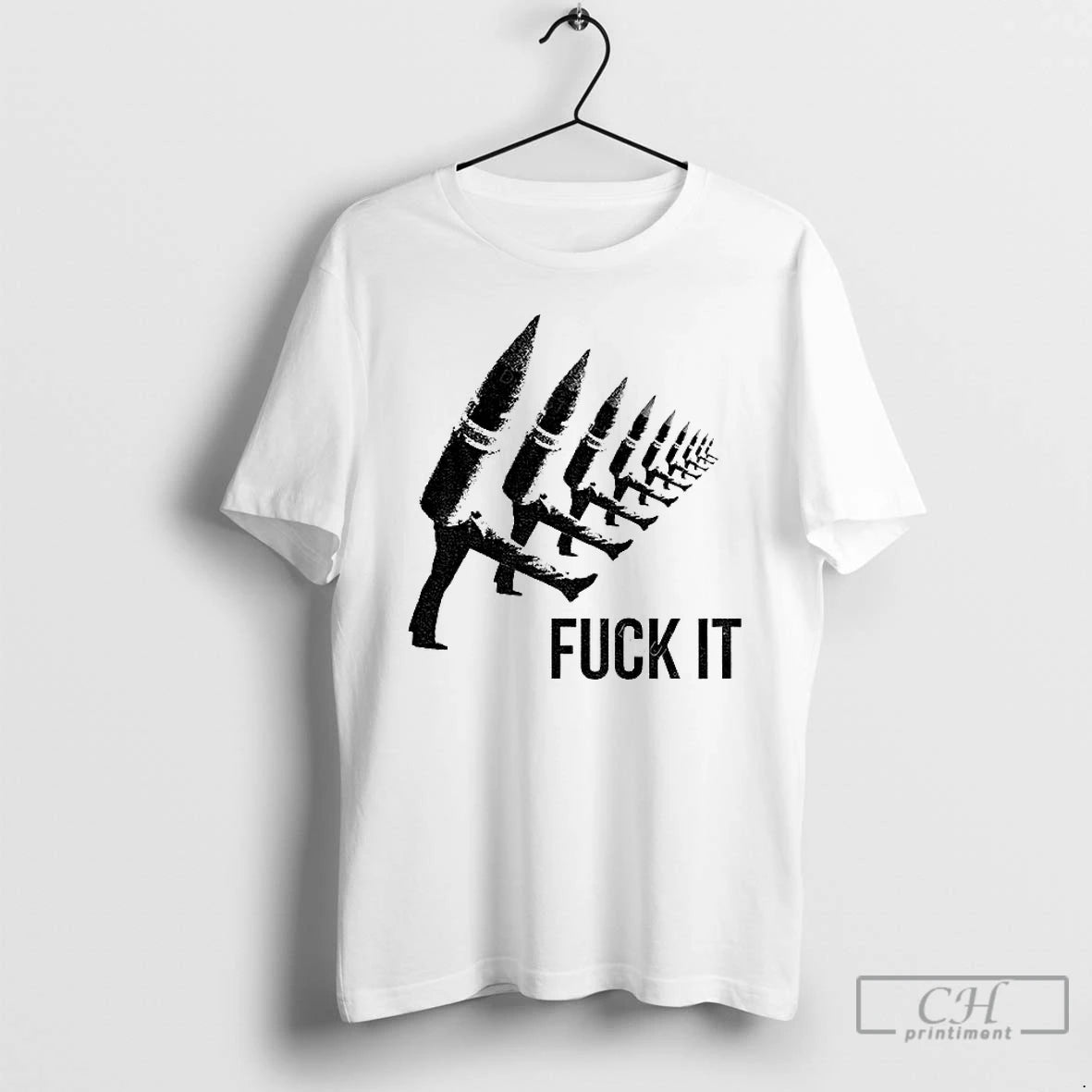 Classic Bullets Weapons Fuck It Vintage T-Shirts, Hoodie, Sweatshirt | InkNestWear.com