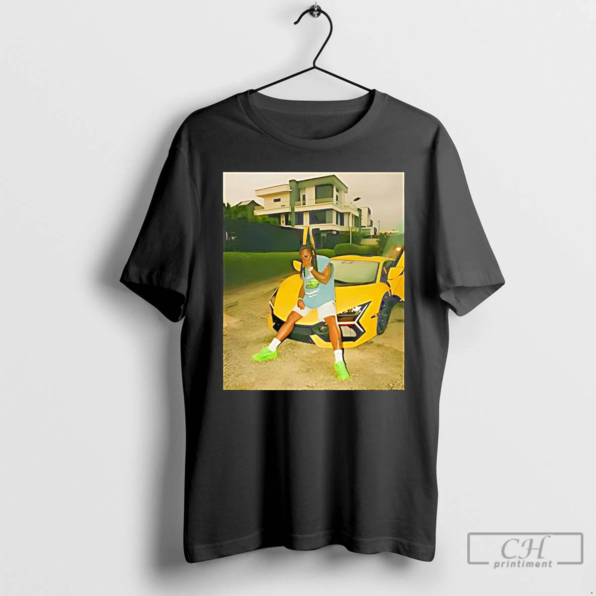 Classic Burna Boy With Car Armless T Shirts Hoodie, Sweatshirt | InkNestWear.com