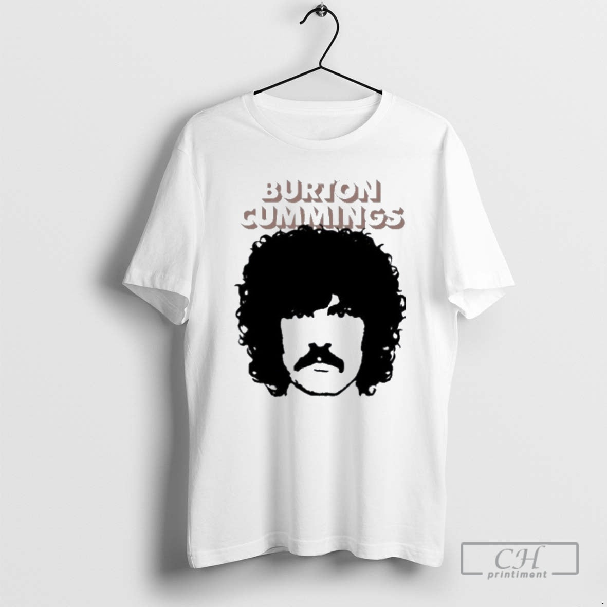 Classic Burton Cummings Portrait Face Shirt Sweater