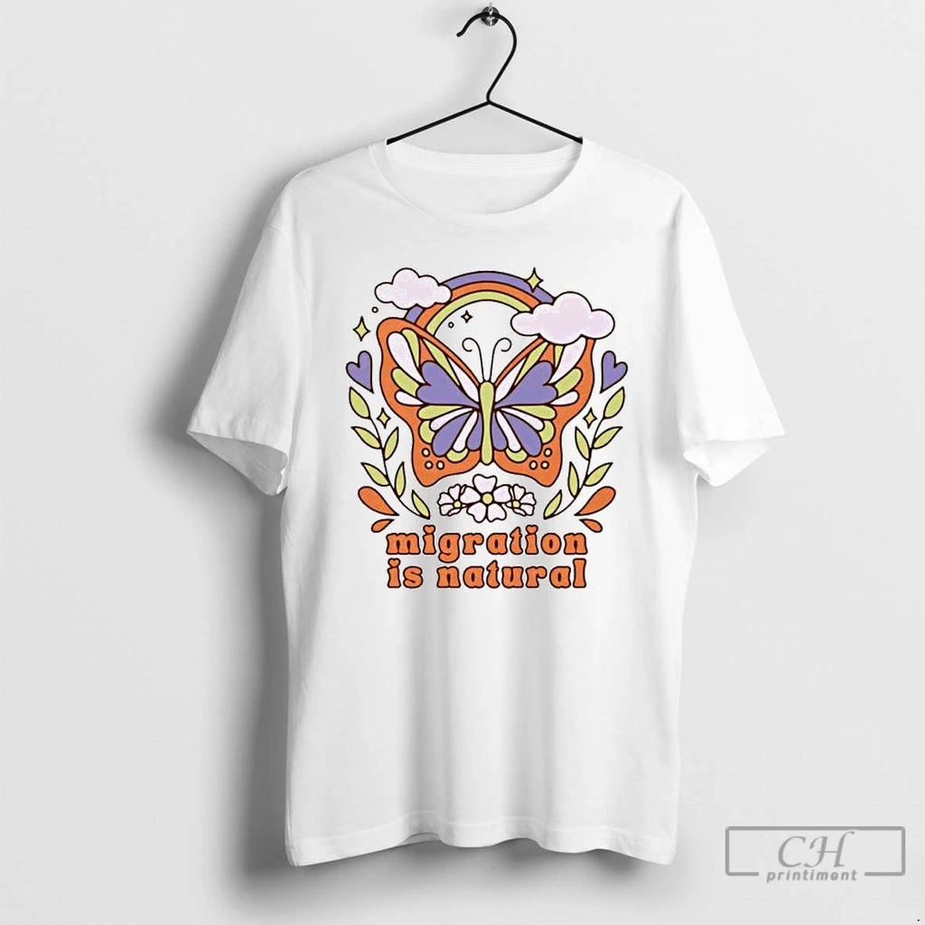 Classic Butterfly Migration Is Natural Ornaments T Shirts Hoodie, Sweatshirt | InkNestWear.com