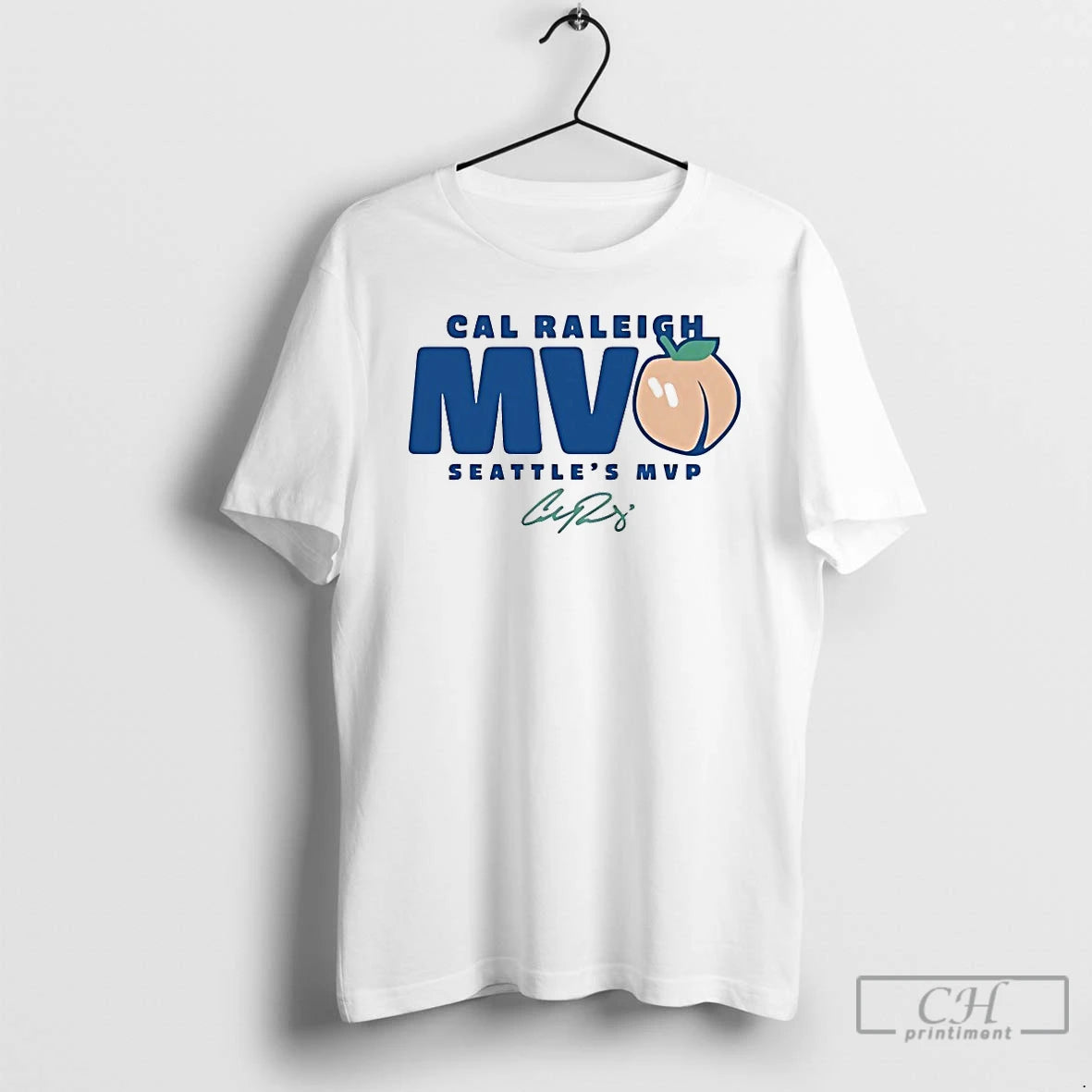 Classic Cal Raleigh Mvpeach Seattles Mpv T-Shirts, Hoodie, Sweatshirt | InkNestWear.com