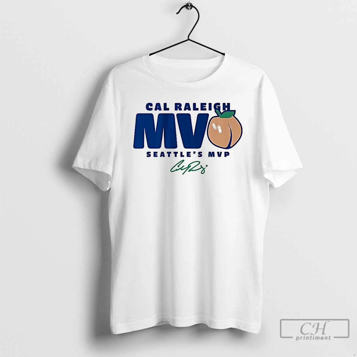 Classic Cal Raleigh Seattle Mariners Baseball Seattles Mvpeach Signature T-Shirts, Hoodie, Sweatshirt | InkNestWear.com