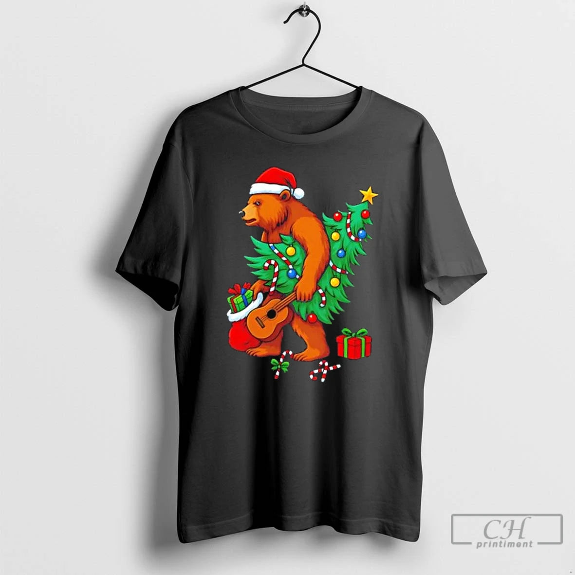 Classic California Bear Christmas Tree T Shirts Hoodie, Sweatshirt | InkNestWear.com