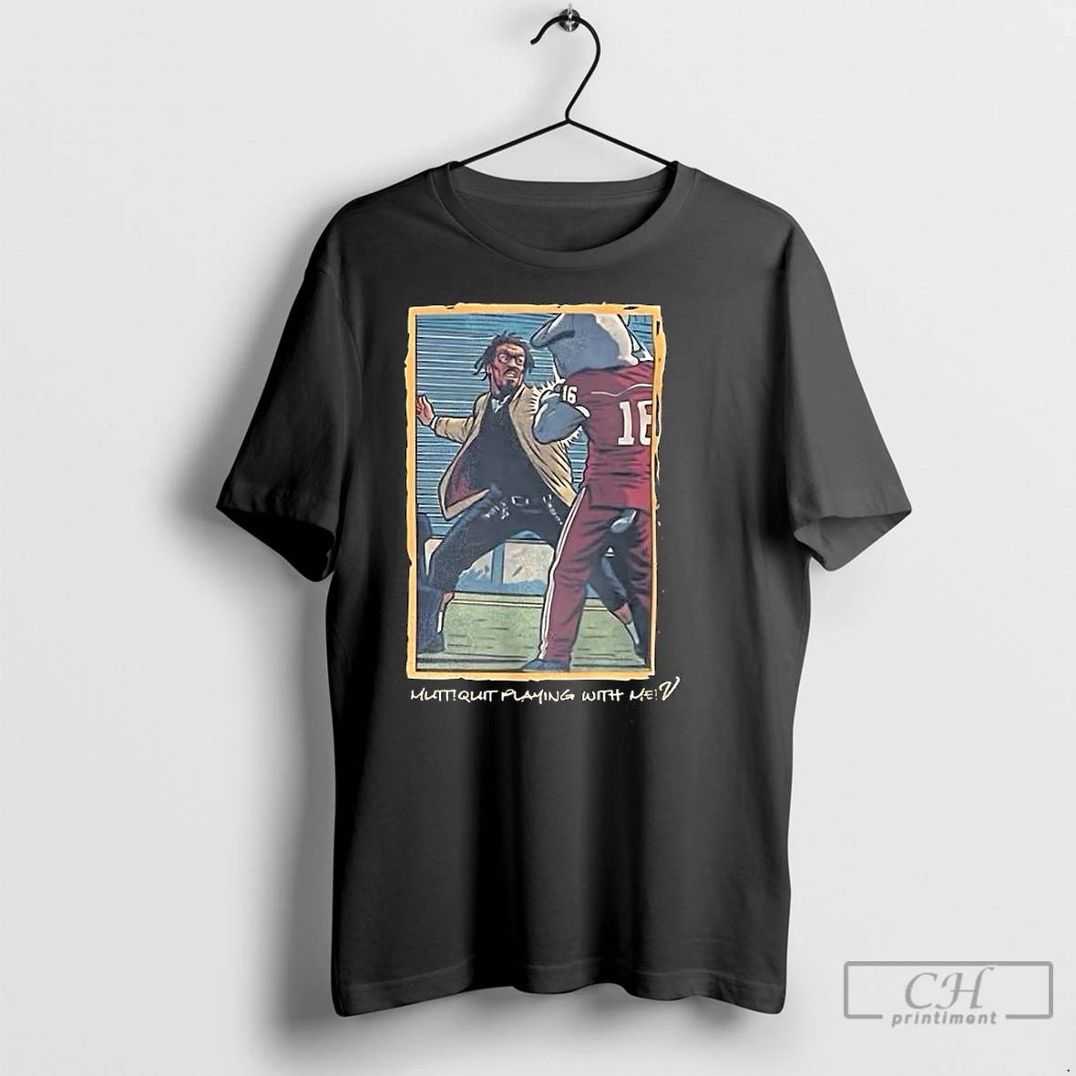 Classic Cam Newton Slap Alabama Am Mascot Mutt Quit Playing With Me T-Shirts, Hoodie, Sweatshirt | InkNestWear.com
