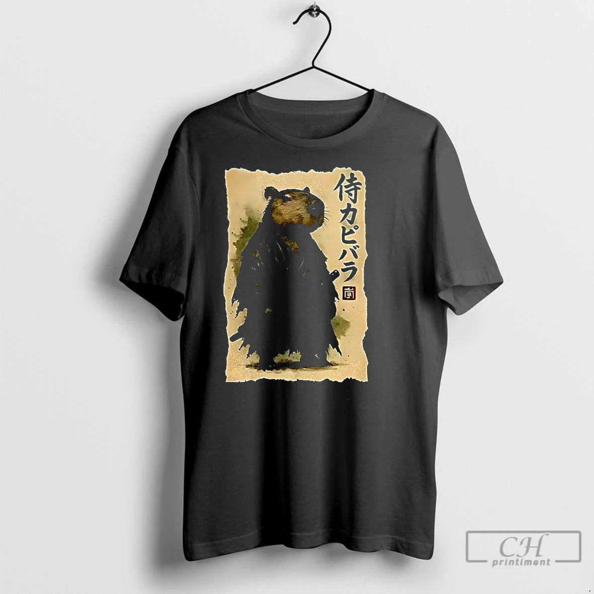 Classic Capybara Samurai Japanese T-Shirts, Hoodie, Sweatshirt | InkNestWear.com
