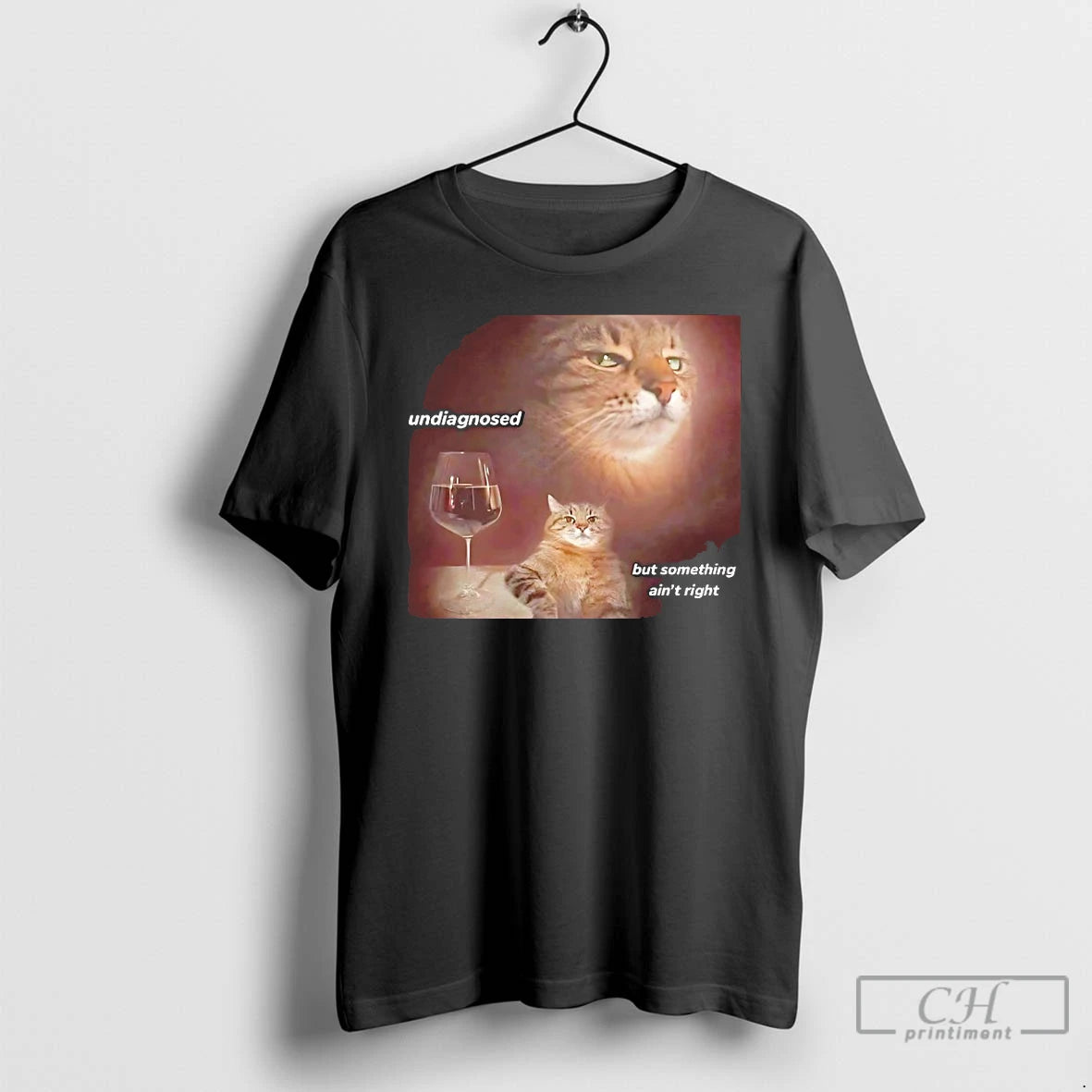 Classic Cat Undiagnosed But Something Aint Right T-Shirts, Hoodie, Sweatshirt | InkNestWear.com