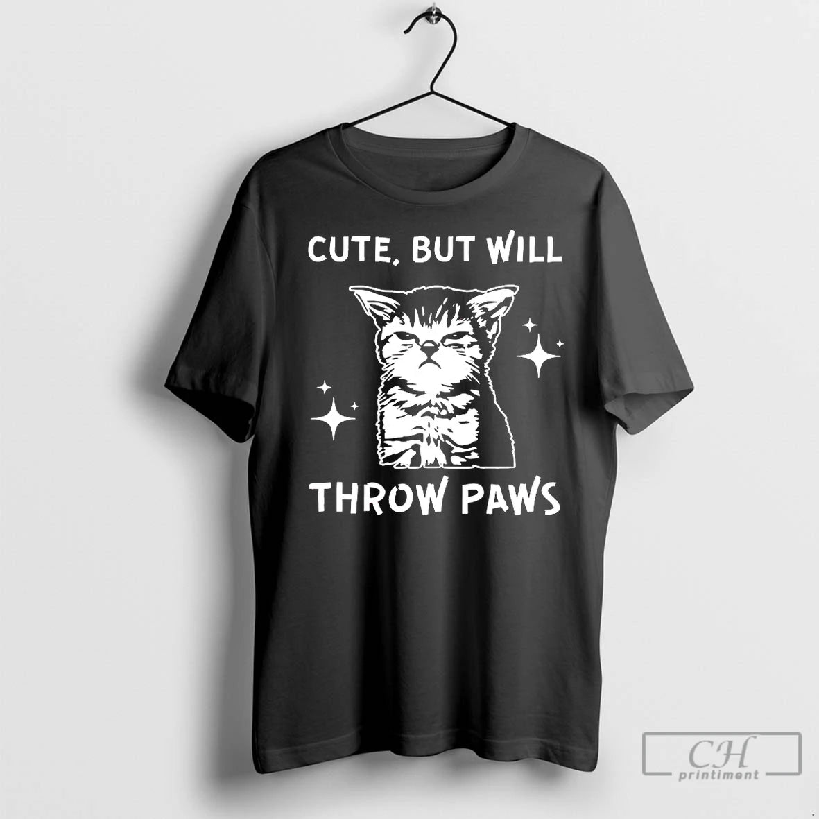 Classic Cat Cute But Will Throw Paws T-Shirts, Hoodie, Sweatshirt | InkNestWear.com