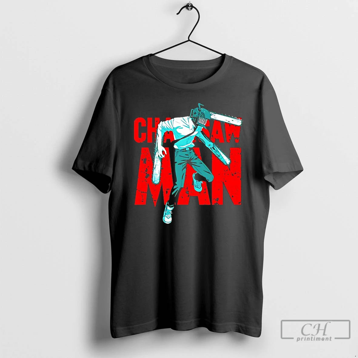 Classic Chainsaw Man Devil Hunter Denji T Shirts Hoodie, Sweatshirt | InkNestWear.com