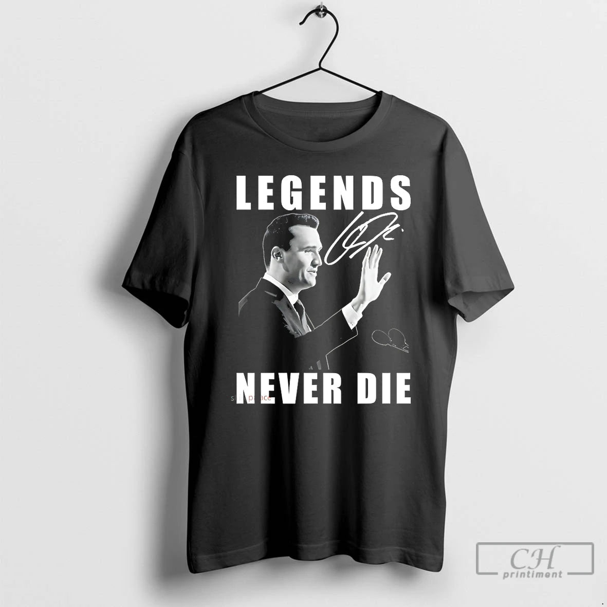 Classic Charlie Kirk Legends Never Die Signature T Shirts Hoodie, Sweatshirt | InkNestWear.com