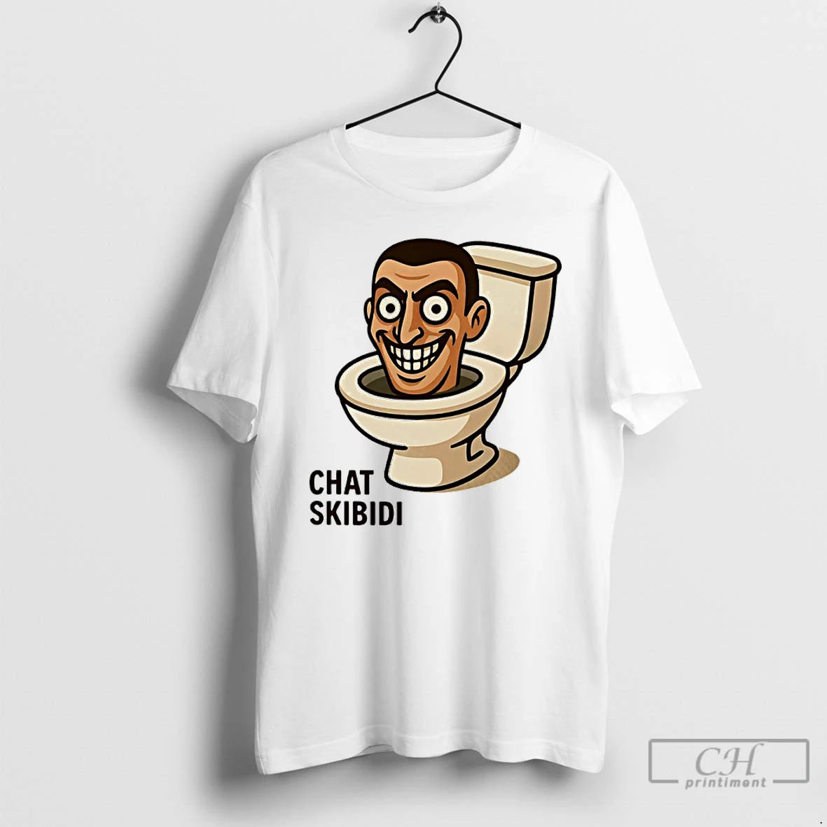 Classic Chat Skibidi Ai Brainrot Character T-Shirts, Hoodie, Sweatshirt | InkNestWear.com