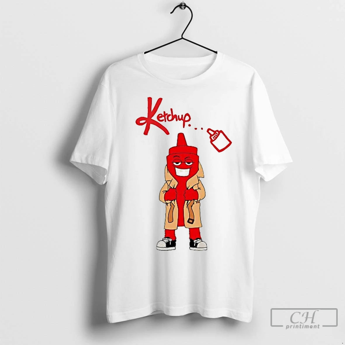 Classic Chicago Dogs Ketchup Mascot T-Shirts, Hoodie, Sweatshirt | InkNestWear.com