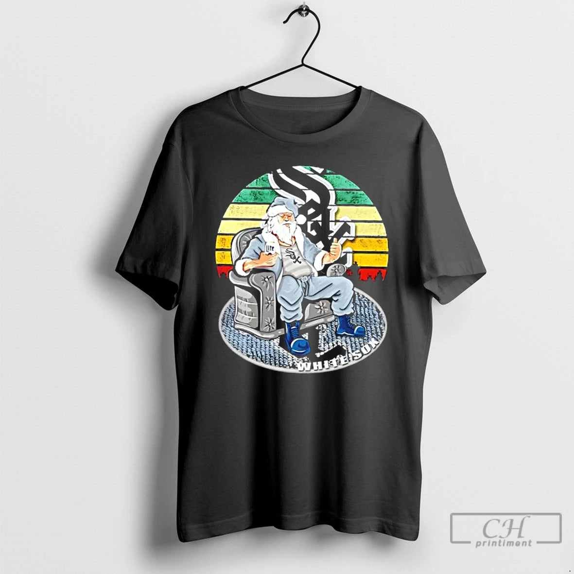 Classic Chicago White Sox X Santa Claus Christmas Vintage T Shirts Hoodie, Sweatshirt | InkNestWear.com