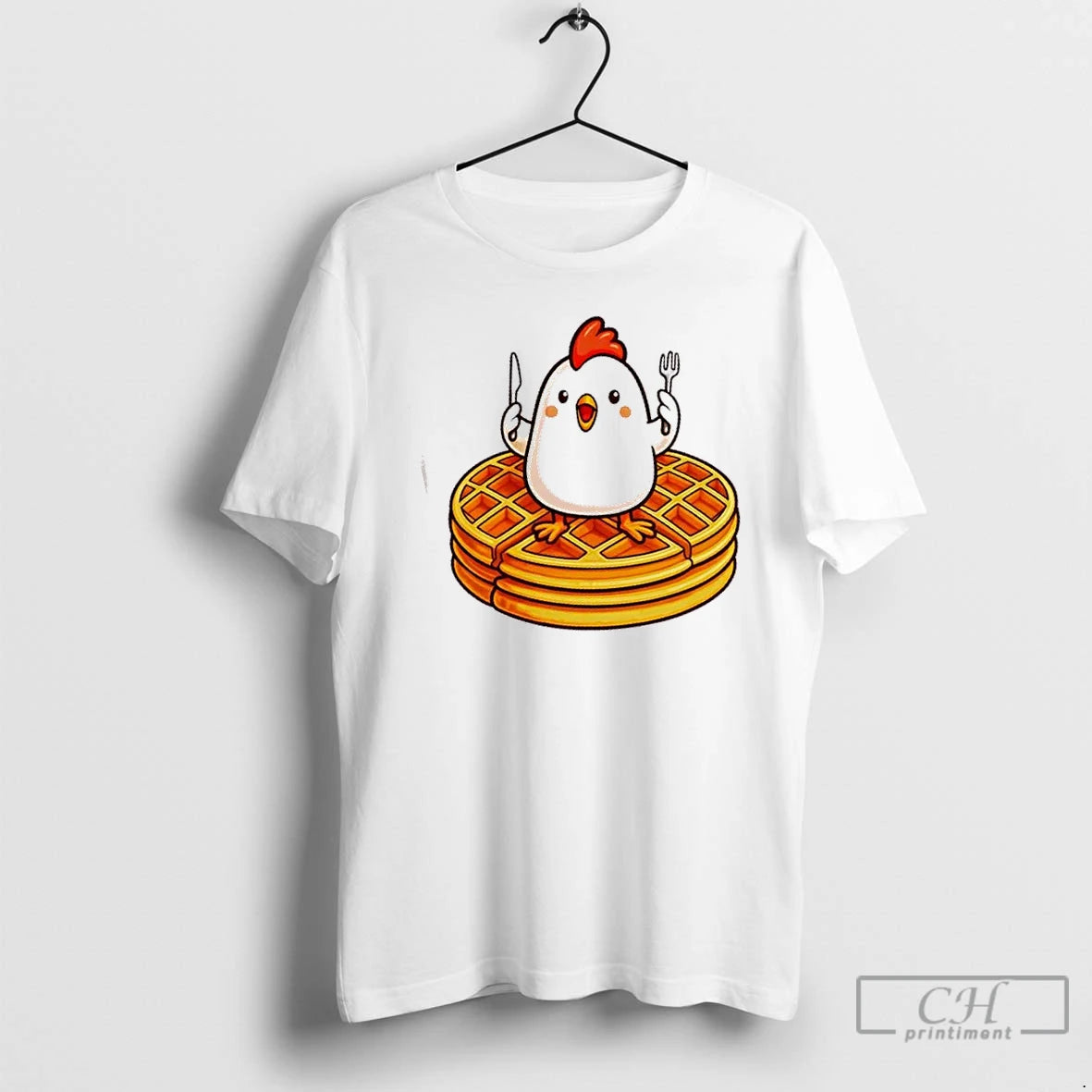 Classic Chicken And Waffles T Shirts Hoodie, Sweatshirt | InkNestWear.com