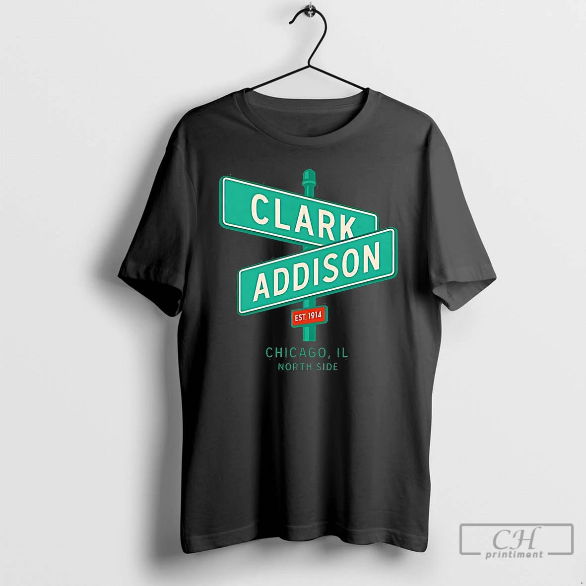 Classic Clark And Addison Streets North Side Chicago T Shirts Hoodie, Sweatshirt | InkNestWear.com