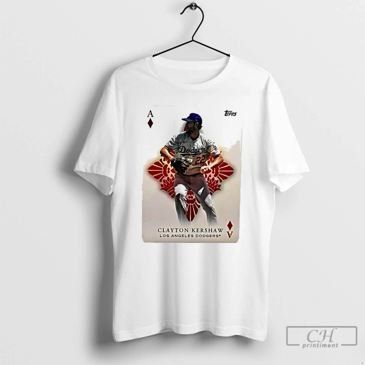 Classic Clayton Kershaw Los Angeles Dodgers Playcard T Shirts Hoodie, Sweatshirt | InkNestWear.com