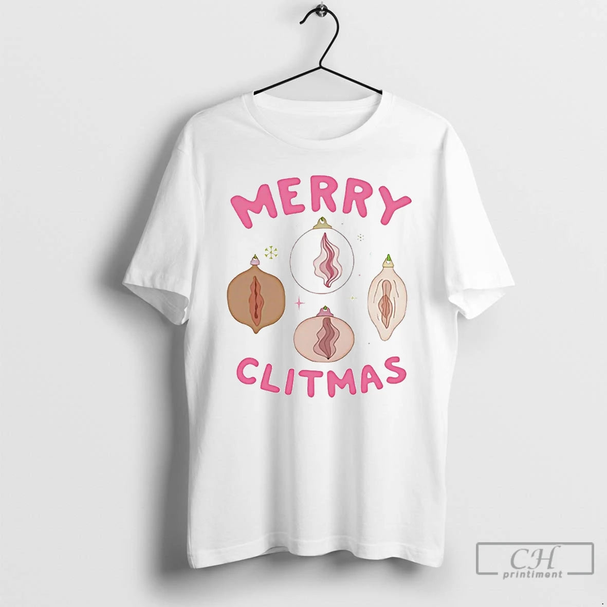 Classic Clitoris Ornaments Merry Clitmas Christmas T Shirts Hoodie, Sweatshirt | InkNestWear.com