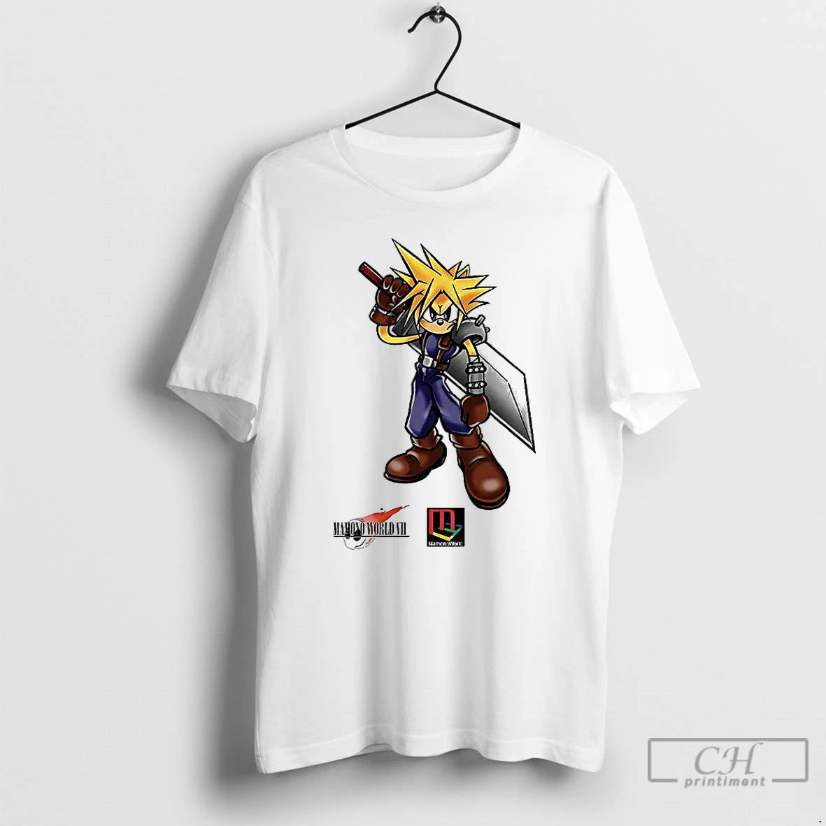 Classic Cloud Strife Final Fantasy Vii Cartoon T Shirts Hoodie, Sweatshirt | InkNestWear.com